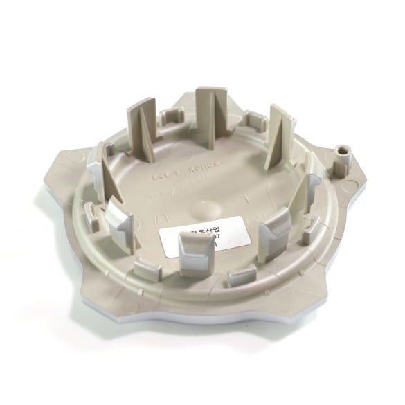 Naafdoppen Set Zwart glanzend met zilverkleurige rand – Orig | 52960Q5SS0-Set