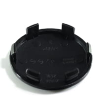 Nabendeckel Satz schwarz glänzend 50mm neues Logo Original KIA | 66400ADE91BLBR-Set