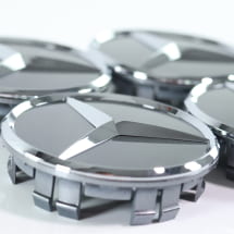 Nabendeckel Satz Tremolitgrau 66,8 mm Original Mercedes-Benz | A0004003800 9130