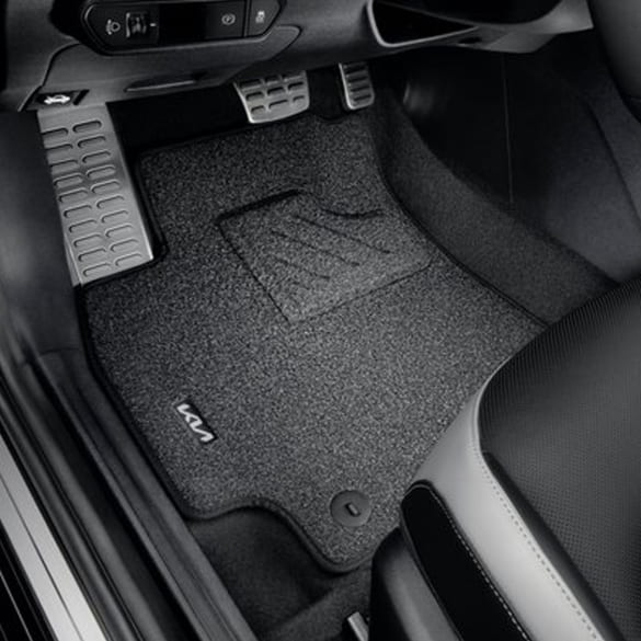 Needle felt car mats KIA K4 4-piece black