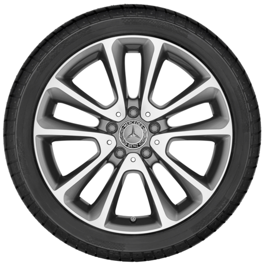 Juego completo de ruedas de verano 18 pulgadas Clase E S213 | Q44064171013A/14A-S213