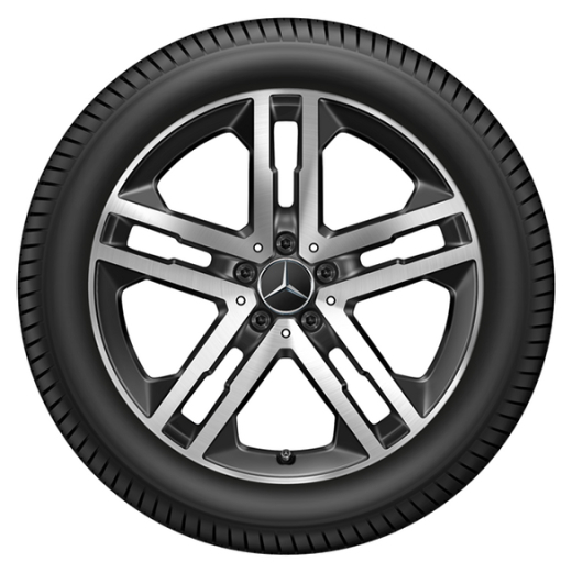 Juego de ruedas completas de verano 19 pulgadas Original Mercedes-Benz | Q440671110030-Continental