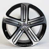 Juego de llantas de 19 pulgadas Cadiz de 5 radios VW Golf 7 VII R original Volkswagen
