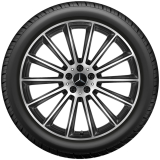Ruedas de verano 21 pulgadas GLE C167 negro juego de ruedas completas original Mercedes-AMG