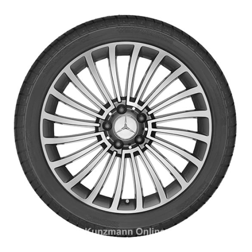 Juego de llantas de 19 pulgadas multirradio SL R231 Original Mercedes-Benz | A23140127027X19/28027X19-Satz