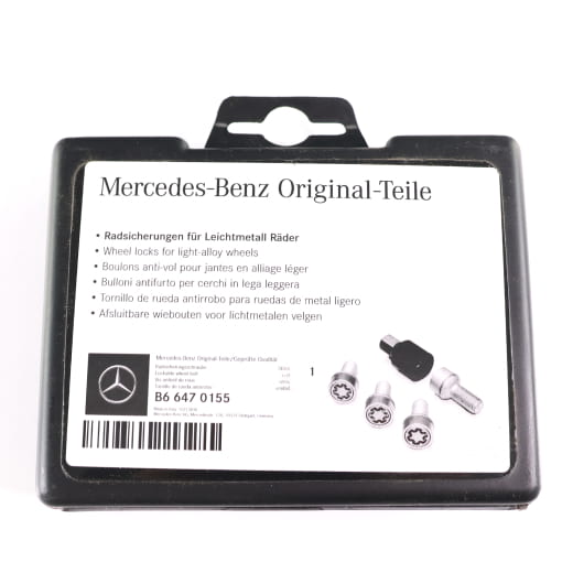 Juego de tornillos antirrobo para ruedas Mercedes-Benz vehículos M14 Original Mercedes-Benz | B66470155