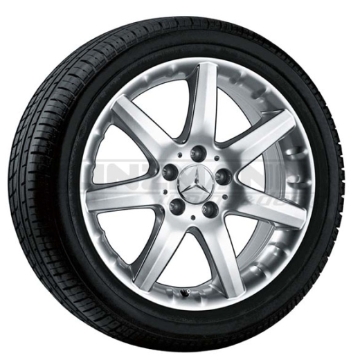 Llantas de aleación de 17 pulgadas | Alshain | Clase C W203 | Mercedes-Benz original | 