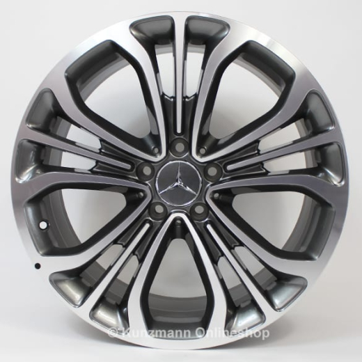 Juego de llantas de 19 pulgadas | Clase S Coupé C217 | Diseño de 5 triple radios | Original Mercedes-Benz | A2174010202/0302-7X21-217