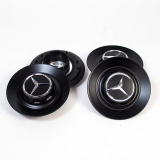 Tapa de cubo AMG para llanta forjada Mercedes-Benz Clase S W222 negro mate