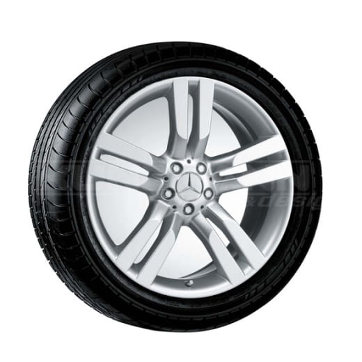  Llantas en diseño de 5 radios dobles | Clase GLK X204 | Mercedes-Benz original | 
