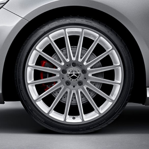 Juego de llantas AMG multirradio de 19 pulgadas blanco CLA C117 original Mercedes-Benz | A17640105029Y55-CLA