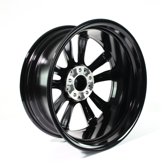Original Mercedes-Benz CLA-Klasse W117 | Juego de llantas de 5 radios dobles de 18 pulgadas | negro/brillante | A24640106007X23-CLA