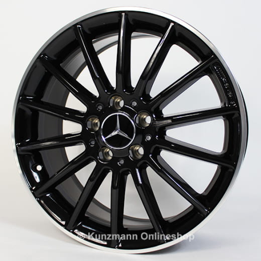 Juego de llantas AMG multirradio | A-Klasse W176  | 18 pulgadas | Original Mercedes-Benz | negro | A17640102007X23-176