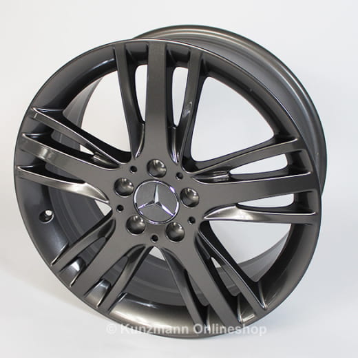 Juego de llantas Mercedes-Benz de 18 pulgadas | B-Klasse W246 | 5-triple-rayos | tremolit-gris | A24640120027X28-B