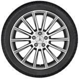 Ruedas de verano AMG 19 pulgadas Clase C W205 multirradio original Mercedes-Benz