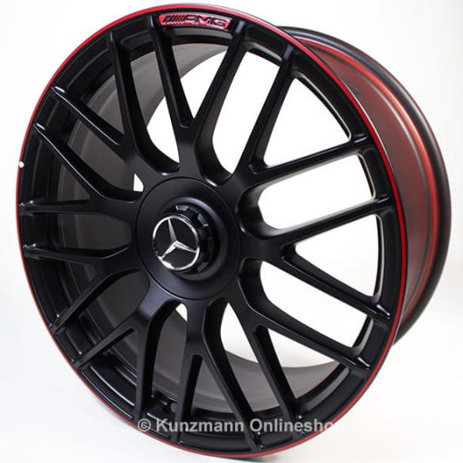 Juego de llantas forjadas AMG de 19 pulgadas C-Class W205 Kreuzspeichen Edition 1 original Mercedes-Benz | A2054011700/18009Y15-Satz