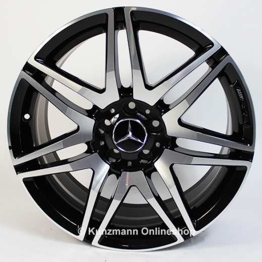 Llantas diseño AMG de 7 radios dobles 19 pulgadas | Clase E Coupé Cabrio W207 | 207-A21240119007X23