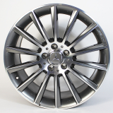 Juego de llantas E43 AMG 20 pulgadas Clase E W213 multirradio gris titanio original Mercedes-Benz