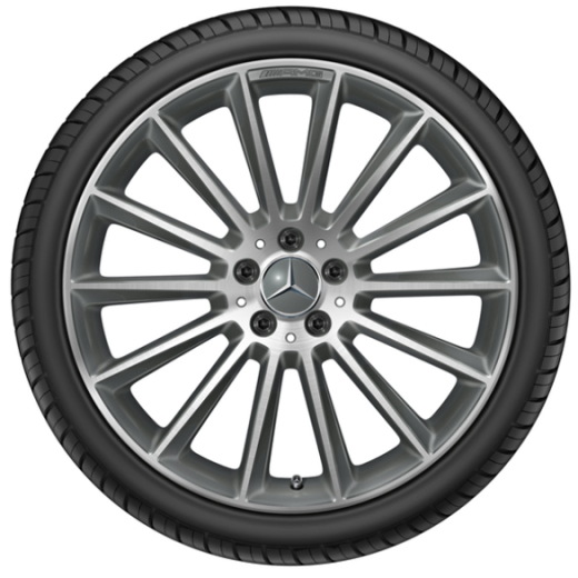 Juego de llantas AMG multirradio de 20 pulgadas titangris E-Klasse W213 Original Mercedes-Benz | A21340122/2300-7X21