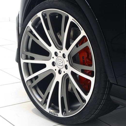 Brabus juego de llantas 20 pulgadas Monoblock R 5 dobles radios GLE SUV W166 | 20-Mono-R-166
