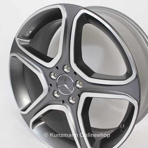Juego de llantas 19 pulgadas | rueda de 5 radios | GLK X204 | original Mercedes-Benz | A20440128/9007X21-GLK
