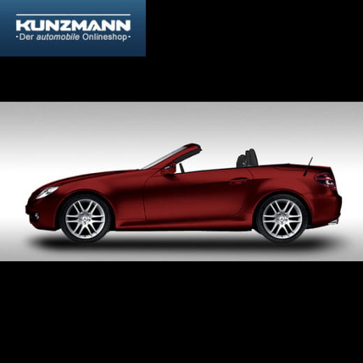 Juego de llantas de 6 radios dobles | 18 pulgadas | SLK R171 | Original Mercedes-Benz | plata | 