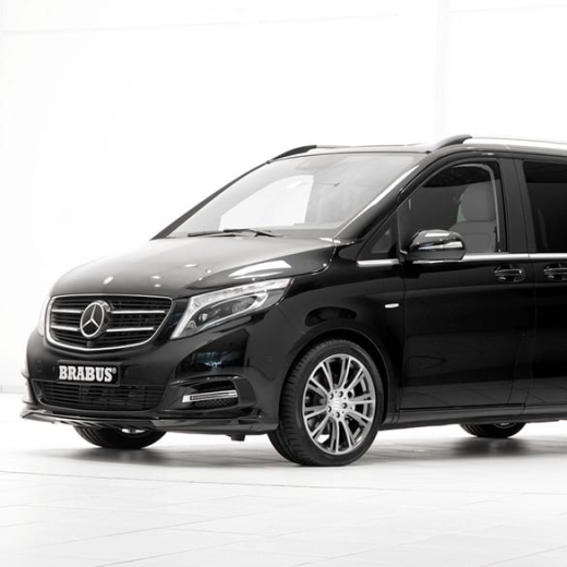 Juego de llantas Brabus 18 pulgadas Monoblock R diseño de 5 radios dobles V-Klasse W447 | 18-Mono-R-447