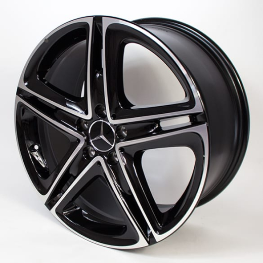 Juego de llantas de 19 pulgadas, rueda de 5 radios dobles, Clase E W213, Mercedes-Benz original | A2384010300/0400-7X23