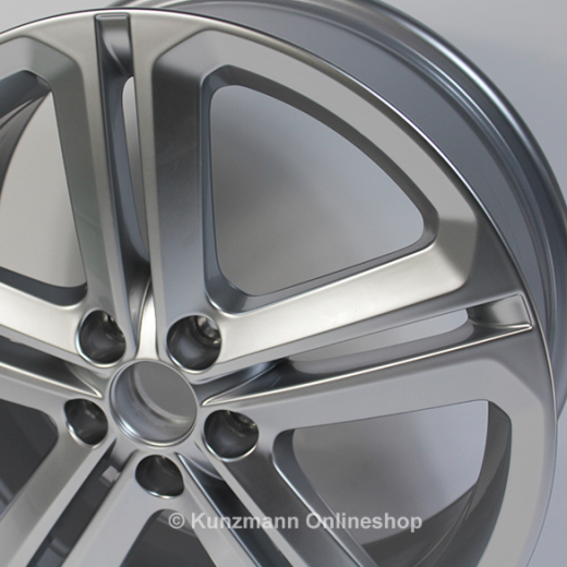 Llantas originales VW Mallory de 5 radios dobles | Polo 6R | 16 pulgadas | VW-Mallory-16Zoll-Polo-6R