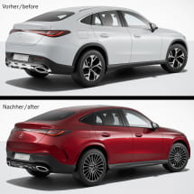 Nightpaket Zierleisten Fenster Schwarz GLC Coupé C254 Original Mercedes-Benz | Night-Zierleisten-C254