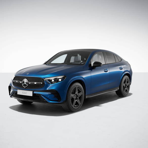 Nightpakket afwerklijsten raam zwart GLC Coupé C254 Original | Night-Zierleisten-C254