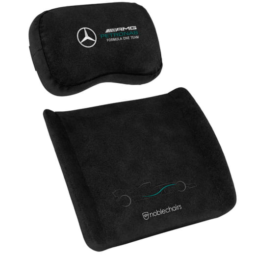 Coussin noblechairs en mousse à mémoire de forme Mercedes-AMG Petronas F1 | GAGC-236