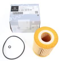 Oil Filter Parts Set Filter Cartridge A6421800009 Genuine Mercedes-Benz  | A6421800009