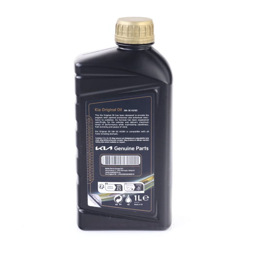 Olio motore originale Kia 5W-30 ACEA A5/B5 1 litro | LP0425W30A5B501K