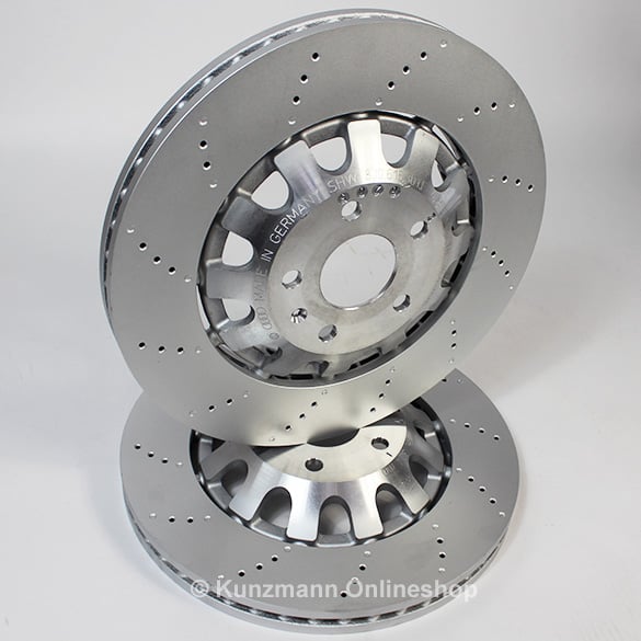 original genuine Audi RS3 8P | front brake disc set