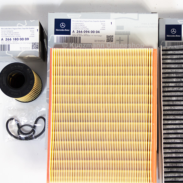 genuine Mercedes-Benz filter package a-class w169 b-class w245 petrol | Filterpaket-W245/W169-Benziner