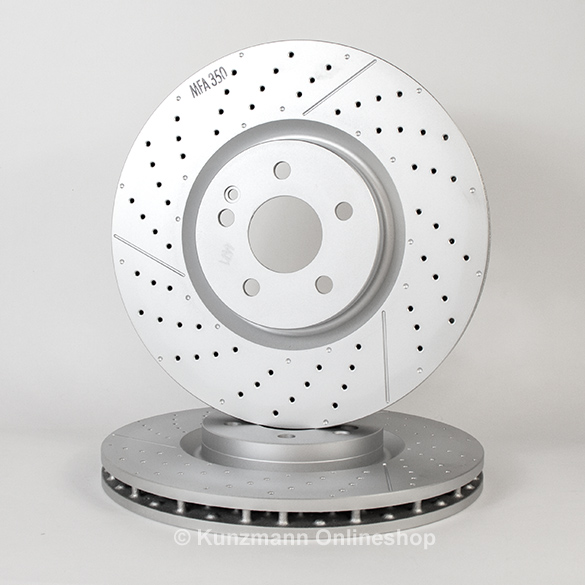 A 45 Amg Brake Disc Set Front Axle A Class W176 Genuine Mercedes Benz A 45 Amg Brake Disc Set Front Axle A Class W176 Genuine Mercedes Benz