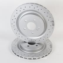 A 45 AMG brake disc set A-Class W176 genuine Mercedes-Benz rear axle | A1724230112-Satz-A45