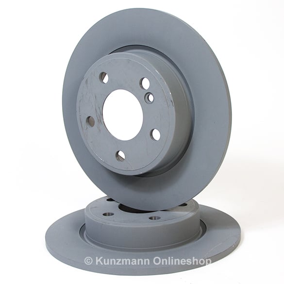 rear brake discs set | A-Class W176 | Original Mercedes-Benz | bremse-hinten-w176