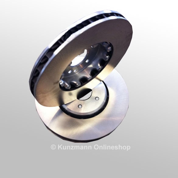 Genuine Mercedes-Benz C43 AMG front brake discs set  | A2104211812/1912