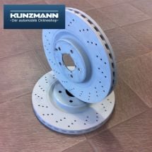 Front brake discs | C-Class W203 C320 | Sport Package | Genuine Mercedes-Benz | A2034211312