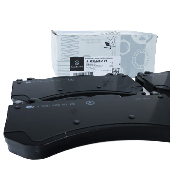 front brake pads C63 AMG W204 P30 | genuine Mercedes-Benz | A0004206404 front brake pads C63 AMG W204 P30 | genuine Mercedes-Benz | A0004206404