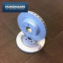 rear brake discs | CLS 63 AMG C218 - genuine Mercedes Benz | A2124230412