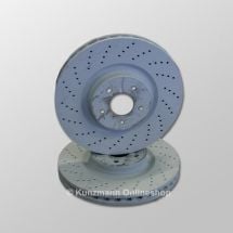 front brake discs | E55 AMG W211 | Mercedes Benz genuine | A2214211812 07 | A2214211812 07