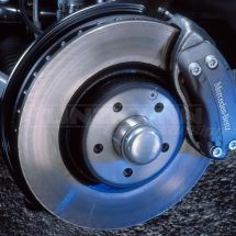 Mercedes E220 Cdi W212 09 Rear Brake Discs Drilled Grooved