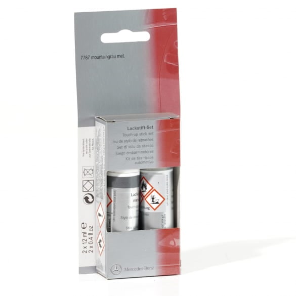 paint pen including clear coat metallic Genuine Mercedes-Benz | Lackstift-Metallic paint pen including clear coat metallic Genuine Mercedes-Benz | Lackstift-Metallic