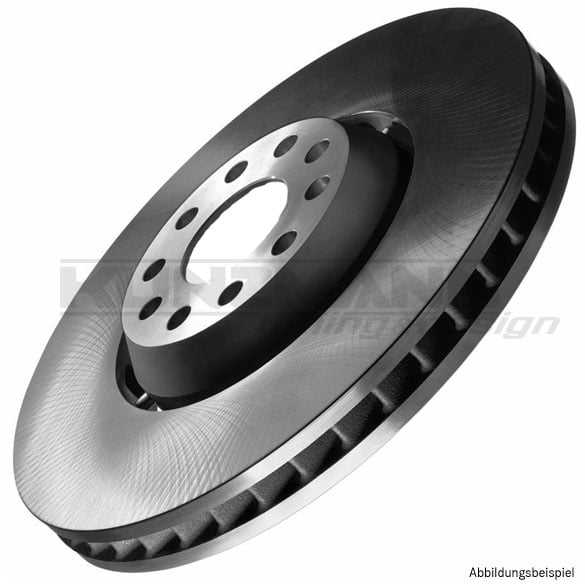 Brake discs ventilated front 312x25 mm | Volkswagen VW Golf IV | VW Genuine Parts | 8N0615301A