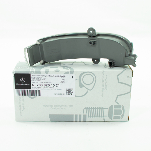 Intermitente de espejo izquierdo original Mercedes-Benz Clase C W203 / S203 | A2038201521