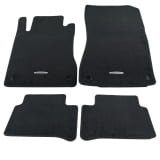 Velour floor mats E-Class W211 black 4-piece Genuine Mercedes-Benz