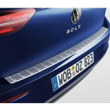 Protection de seuil de chargement Golf 8 VIII aspect acier inoxydable Volkswagen d'origine